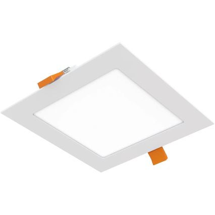 APLED - Spot encastrable de salle de bain SQUARE LED/12W/230V IP40 17x17 cm blanc