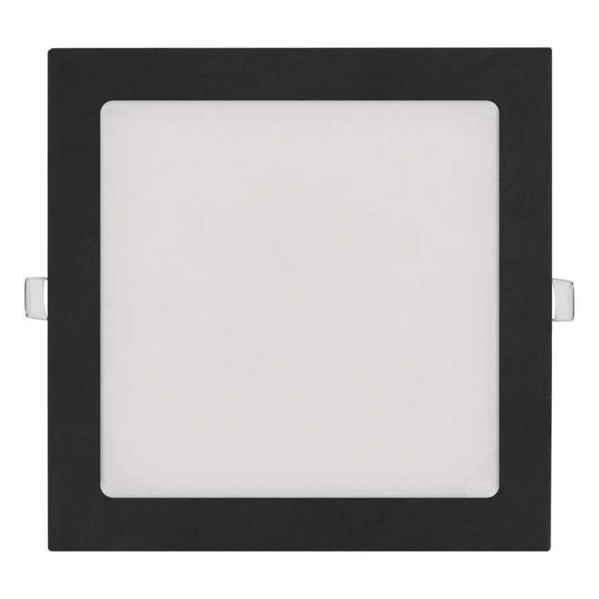 Apparecchio LED da incasso per controsoffitto NEXXO LED/18W/230V 3000/3500/4000K nero 22,5 x 22,5 cm