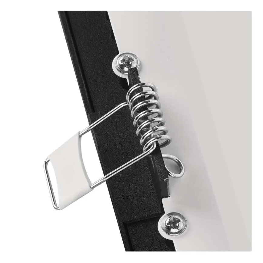Apparecchio LED da incasso per controsoffitto NEXXO LED/18W/230V 3000/3500/4000K nero 22,5 x 22,5 cm