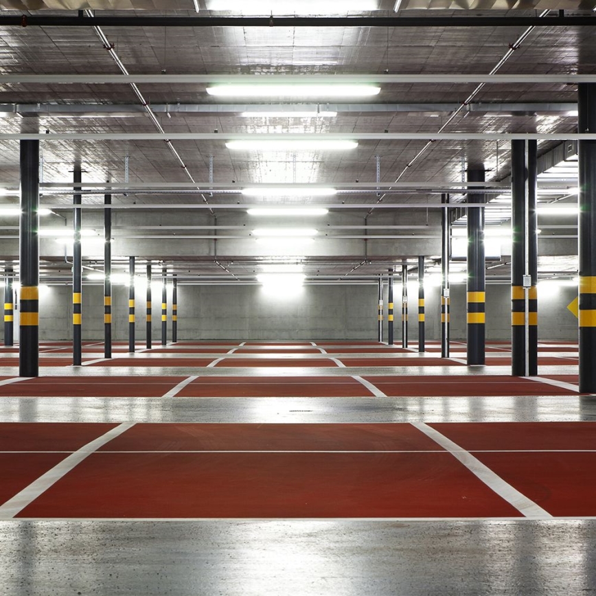 Corpo illuminante LED tecnico tipo fluorescente con sensore di movimento e crepuscolare LED/36W/230V 4000K IP65 120 cm