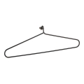 Appendi-asciugamani per scaldasalviette elettrico 45 x 12,2 cm, nero