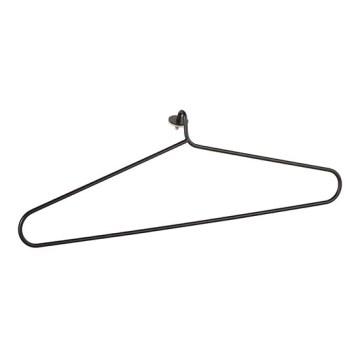 Appendi-asciugamani per scaldasalviette elettrico 45 x 12,2 cm, nero