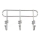 Appendiabiti a parete TWIST 13,3x25,3 cm cromo lucido