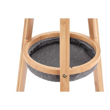 Appendiabiti autoportante 177x52 cm marrone