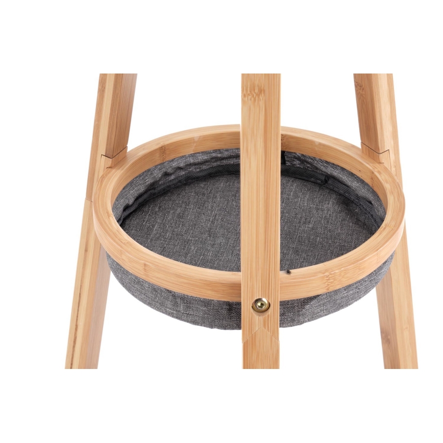 Appendiabiti autoportante 177x52 cm marrone