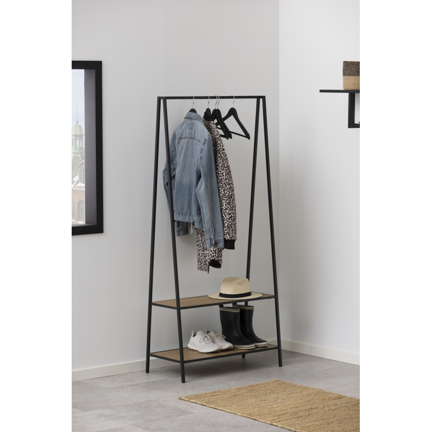 Appendiabiti SARON rovere/nero