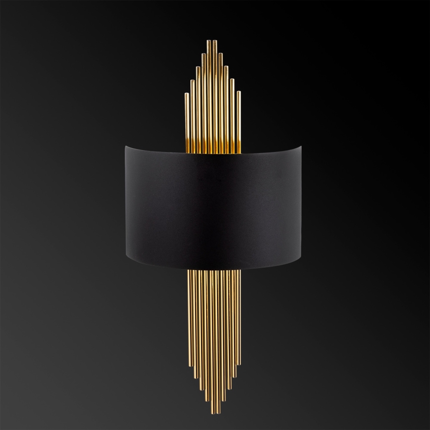 Applique 1xE27/40W/230V oro/nero