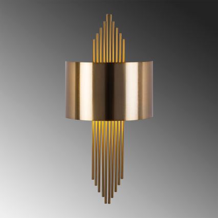 Applique 1xE27/40W/230V oro/rame