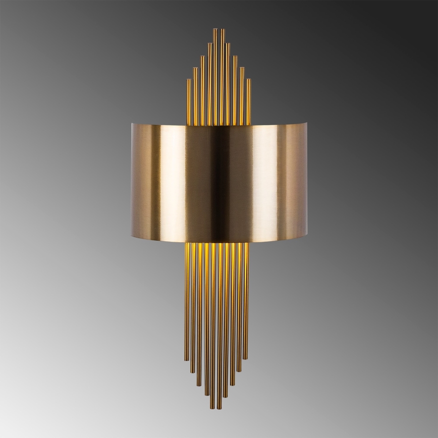 Applique 1xE27/40W/230V oro/rame