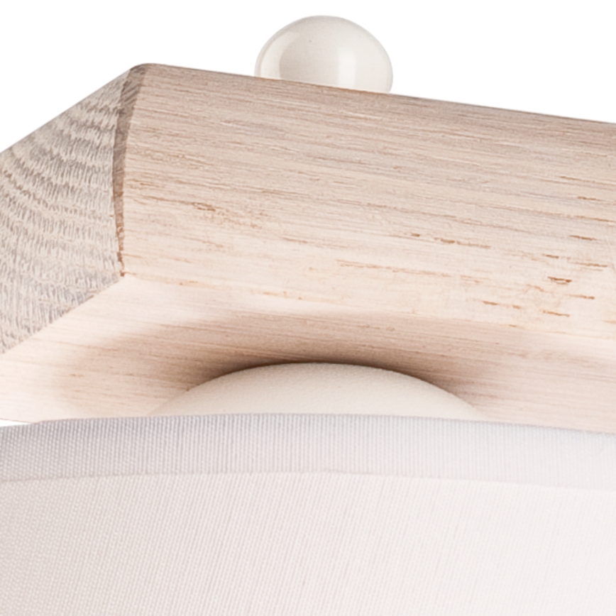Applique 1xE27/60W/230V quercia - FSC certificato