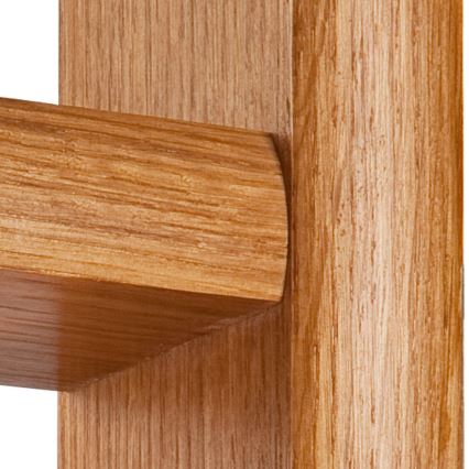 Applique 1xE27/60W/230V quercia - FSC certificato