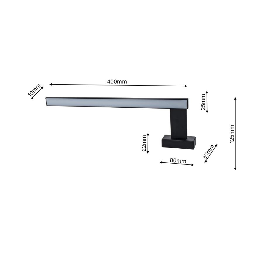 Applique a LED da bagno SHINE 1xLED/11W/230V IP44