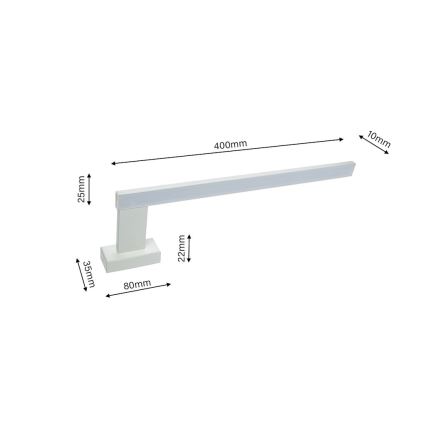 Applique a LED da bagno SHINE 1xLED/11W/230V IP44