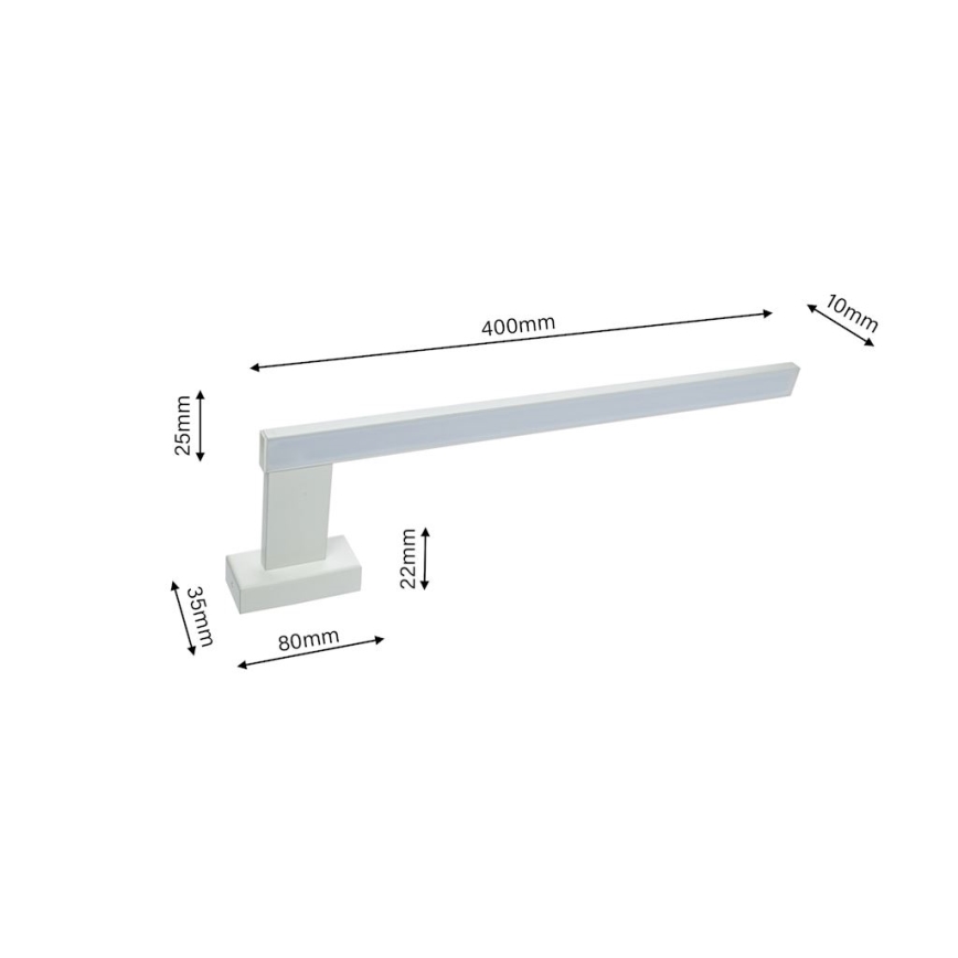 Applique a LED da bagno SHINE 1xLED/11W/230V IP44