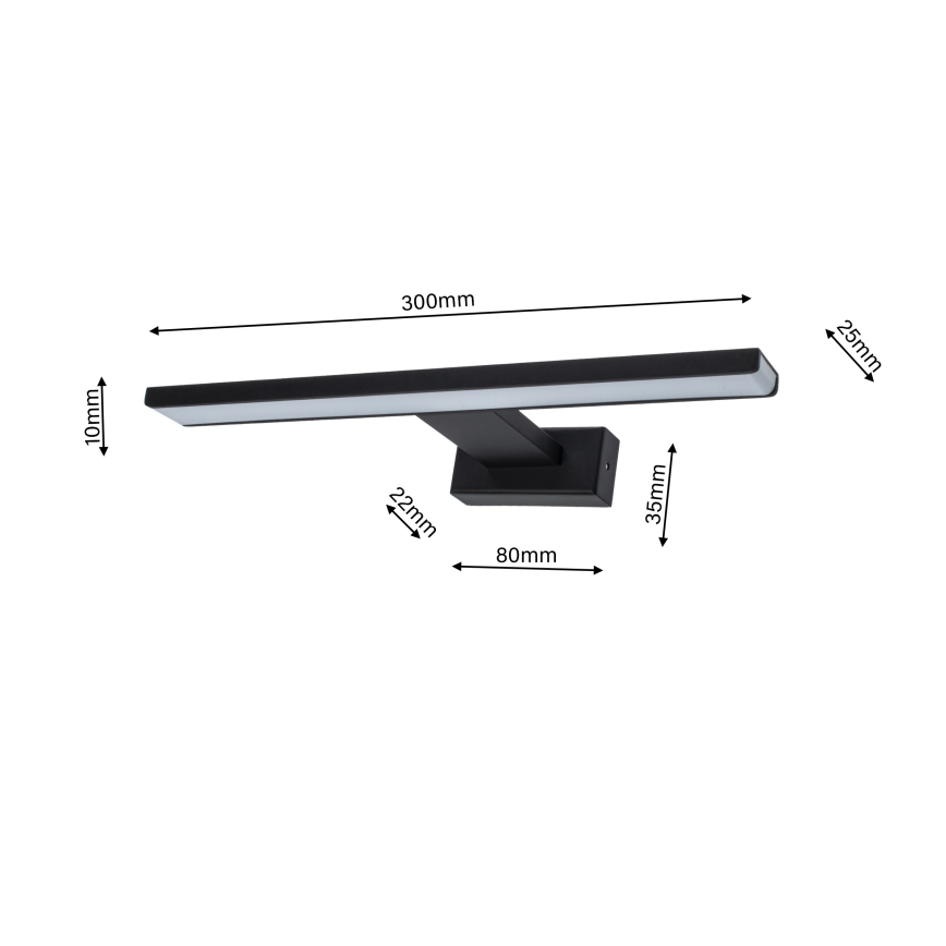 Applique a LED da bagno SHINE 1xLED/7W/230V IP44