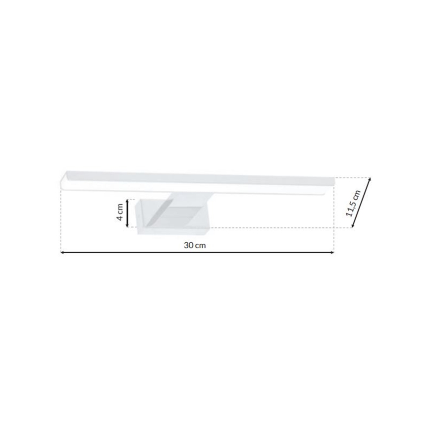 Applique a LED da bagno SHINE 1xLED/7W/230V IP44