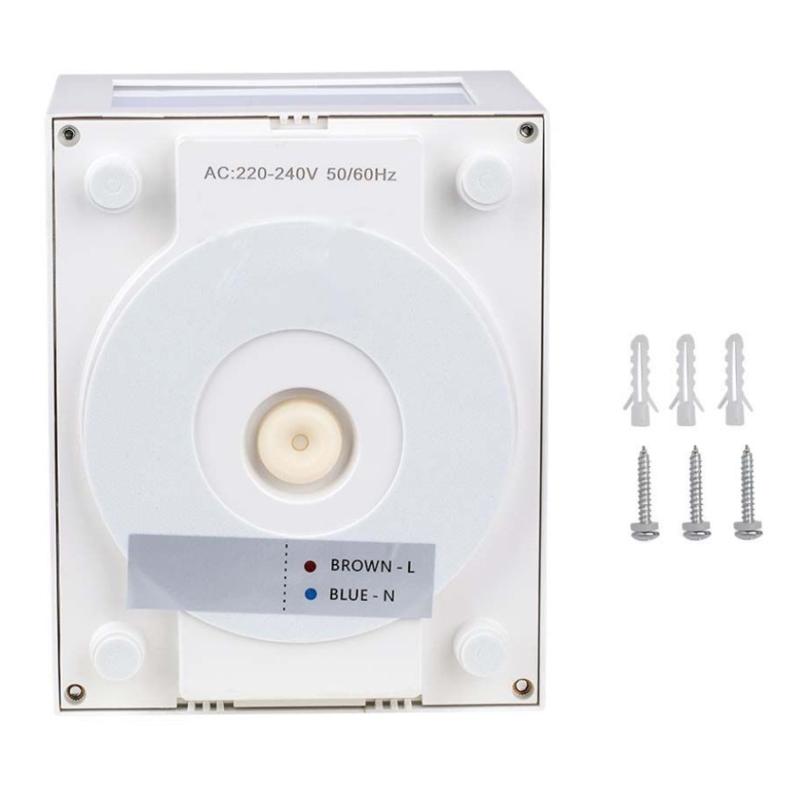 Applique a LED da esterno LED/12W/230V 3000K IP65 bianco