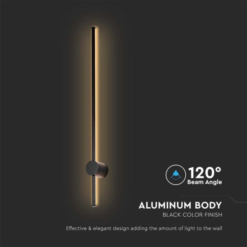 Applique a LED da esterno LED/12W/230V 4000K IP65 nero