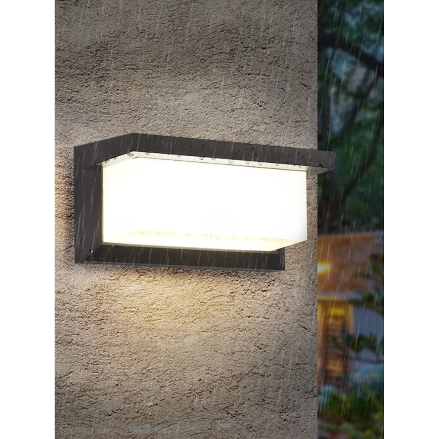 Applique a LED da esterno NEELY 1xE27/9W/230V 3000K IP54 antracite