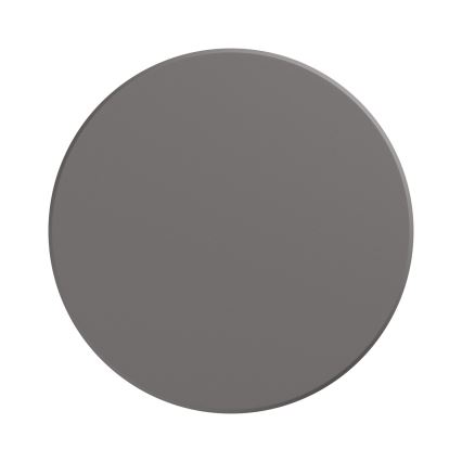 Applique a LED da esterno PIATTA LED/12W/230V 3000/4000/6000K diametro 18 cm IP44 grigio