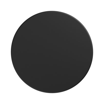 Applique a LED da esterno PIATTA LED/12W/230V 3000/4000/6000K diametro 18 cm IP44 nero
