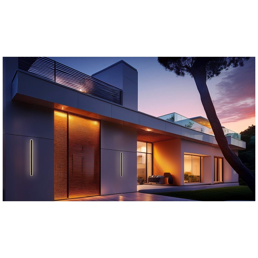 Applique a LED da esterno STICK LED/12W/230V IP65 3000K 60 cm