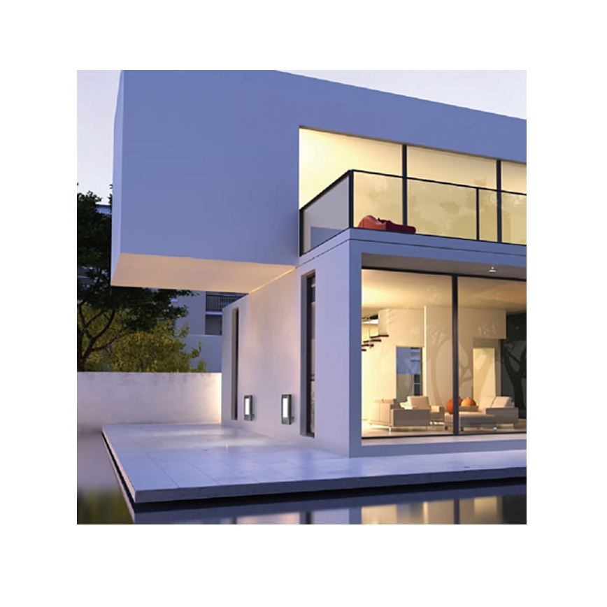 Applique a LED da esterno TORRE LED/10W/230V IP54 antracite