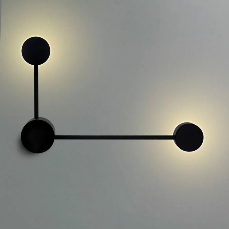 Applique a LED JOY 2xGX53/6W/230V nero