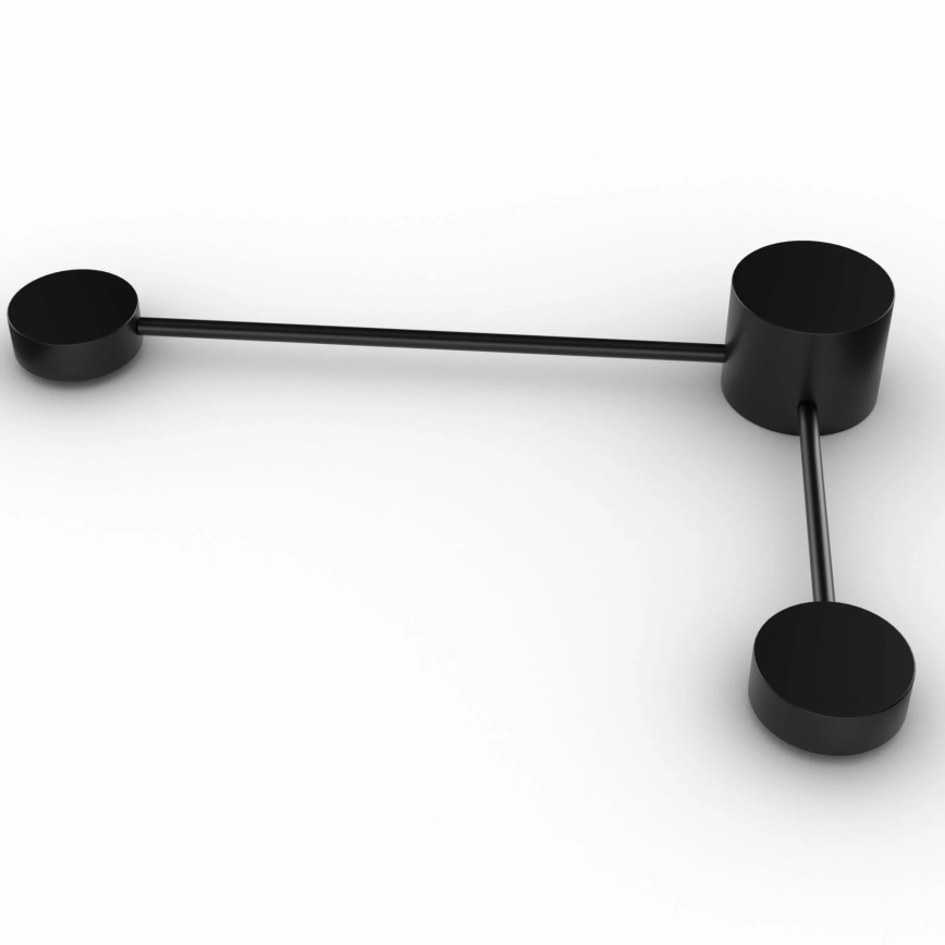 Applique a LED JOY 2xGX53/6W/230V nero