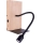Applique a LED LECTOR LED/2,5W/230V USB quercia