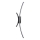 Applique a LED LED/12W/230V 3000-6000K nero