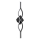 Applique a LED LED/12W/230V 3000-6500K nero