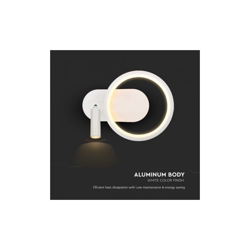 Applique a LED LED/14W/230V 4000K bianco