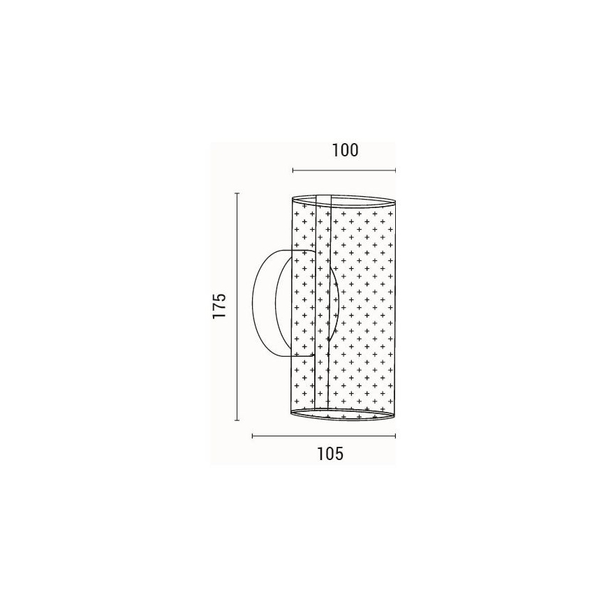 Applique a LED LED/8W/230V 3000K
