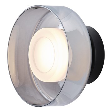 Applique a LED LED/8W/230V 3000K nero/fumé