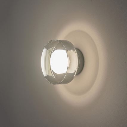 Applique a LED LED/8W/230V 3000K nero/fumé
