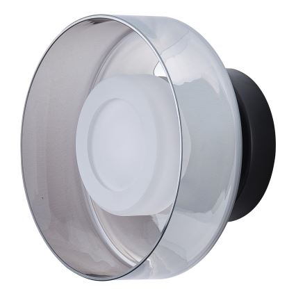 Applique a LED LED/8W/230V 3000K nero/fumé