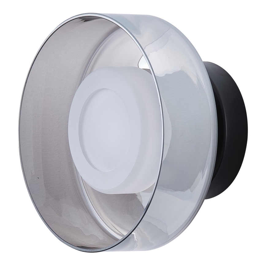 Applique a LED LED/8W/230V 3000K nero/fumé