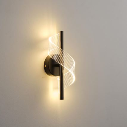 Applique a LED LED/8W/230V 3000K nero