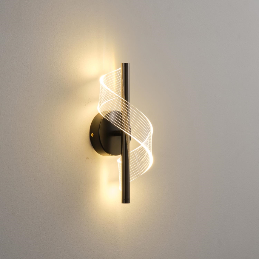 Applique a LED LED/8W/230V 3000K nero