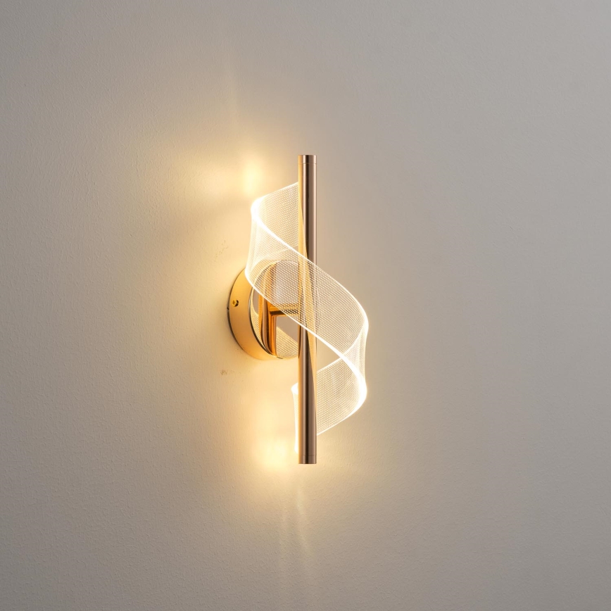 Applique a LED LED/8W/230V 3000K oro