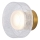 Applique a LED LED/8W/230V 3000K oro/limpido