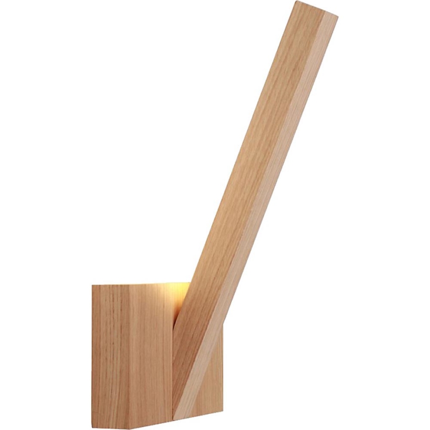 Applique a LED LINUS LED/3W/230V quercia