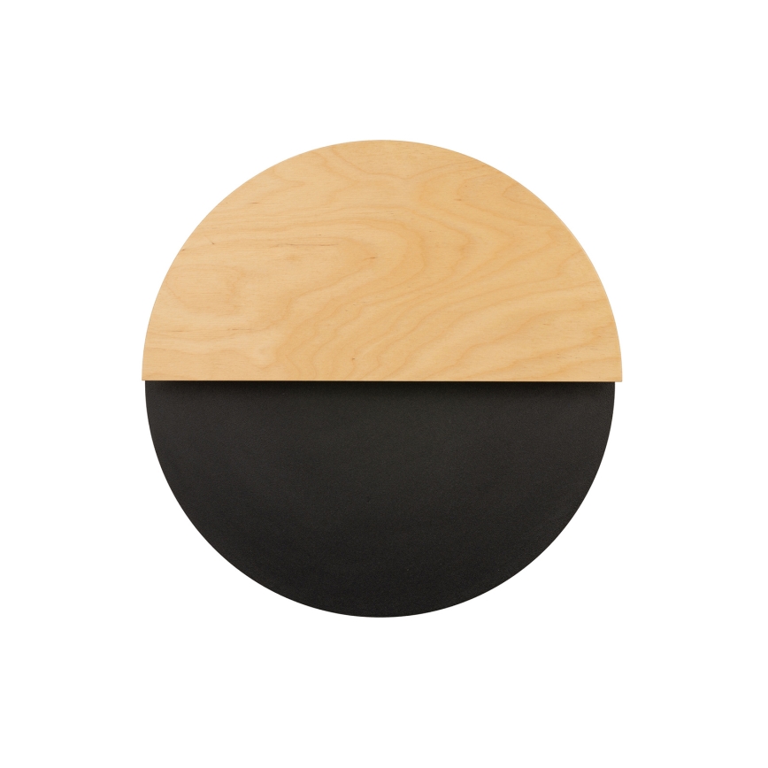 Applique a LED LUNA LED/7W/230V diametro 36 cm nero/beige