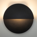 Applique a LED LUNA LED/7W/230V diametro 36 cm nero