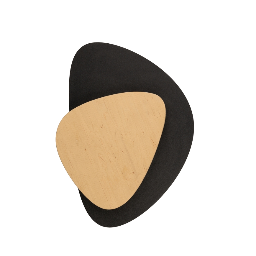 Applique a LED PEDRA LED/7W/230V nero/beige
