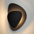 Applique a LED PEDRA LED/7W/230V nero