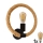 Applique a LED ROPE ARTHUR 1xE27/10W/230V