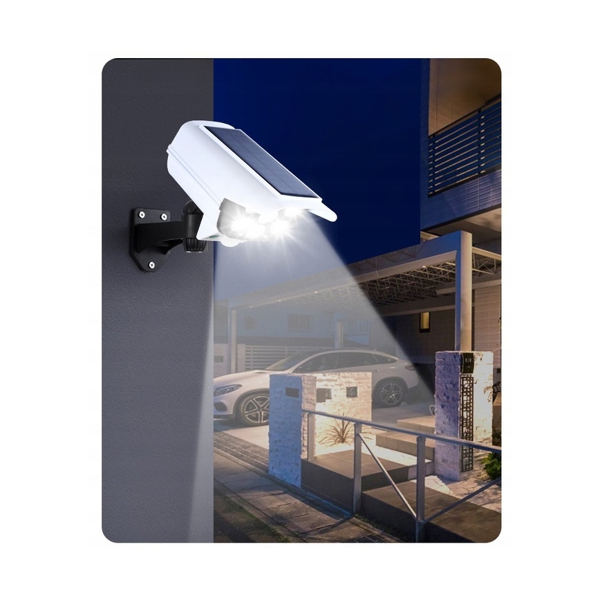 Applique LED solare con sensore KAMERA LED/1W/3,7V IP44 + telecomando