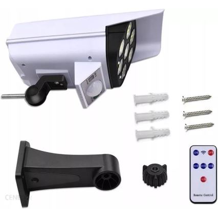 Applique LED solare con sensore KAMERA LED/1W/3,7V IP44 + telecomando